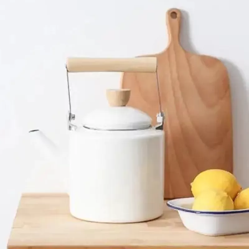 La Théière de Lulu Bouilloire Vintage^Bouilloire Japonaise Vintage Blanche