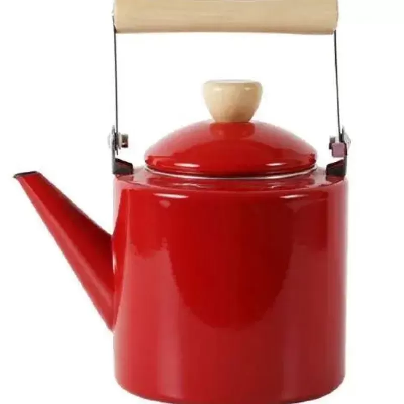 La Théière de Lulu Bouilloire Vintage^Bouilloire Japonaise Vintage Rouge