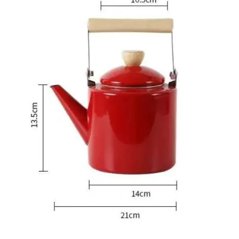 La Théière de Lulu Bouilloire Vintage^Bouilloire Japonaise Vintage Rouge