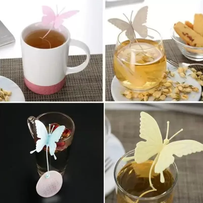 La Théière de Lulu Filtre Théière^Infuseur à thé papillon