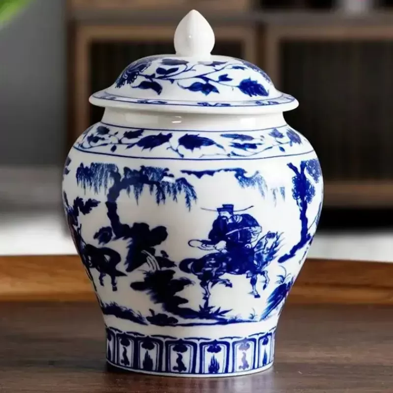 La Théière de Lulu Boite À Thé^Pot à Thé Porcelaine Bleu