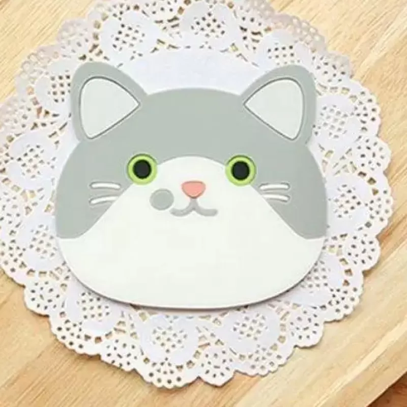 La Théière de Lulu Sous Tasse^Sous-tasse Chat Kawaii