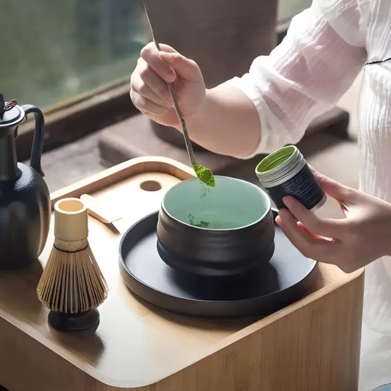 La Théière de Lulu Accessoires Matcha | Chawan^Tasse à Thé Chawan Noir