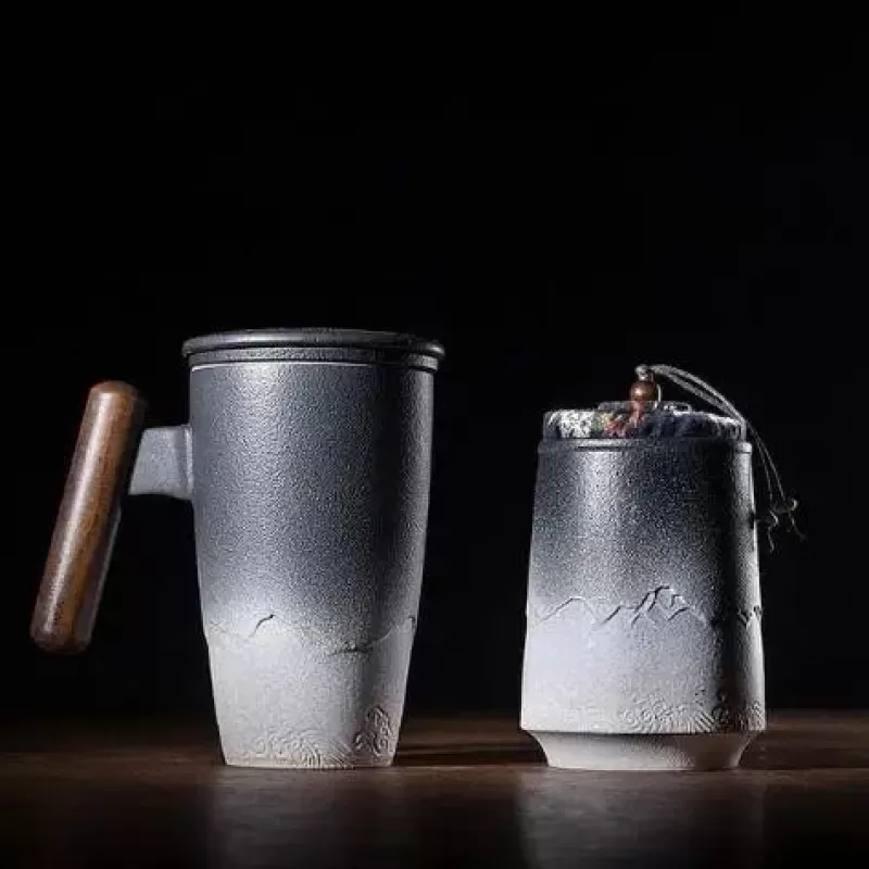 La Théière de Lulu Tasse À Thé Avec Infuseur^Tasse Infuseur d'Hiver