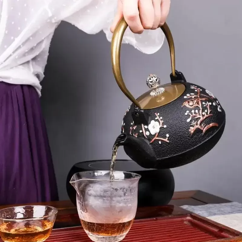 La Théière de Lulu Théière Design | Théière Induction^Théière en fonte induction Vintage