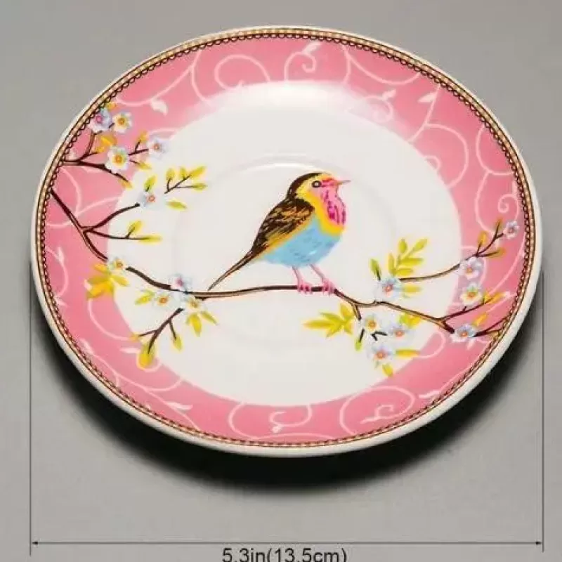 La Théière de Lulu Théière Elephant | Théière Induction^Théière Vintage en Verre avec Motif d'Oiseaux